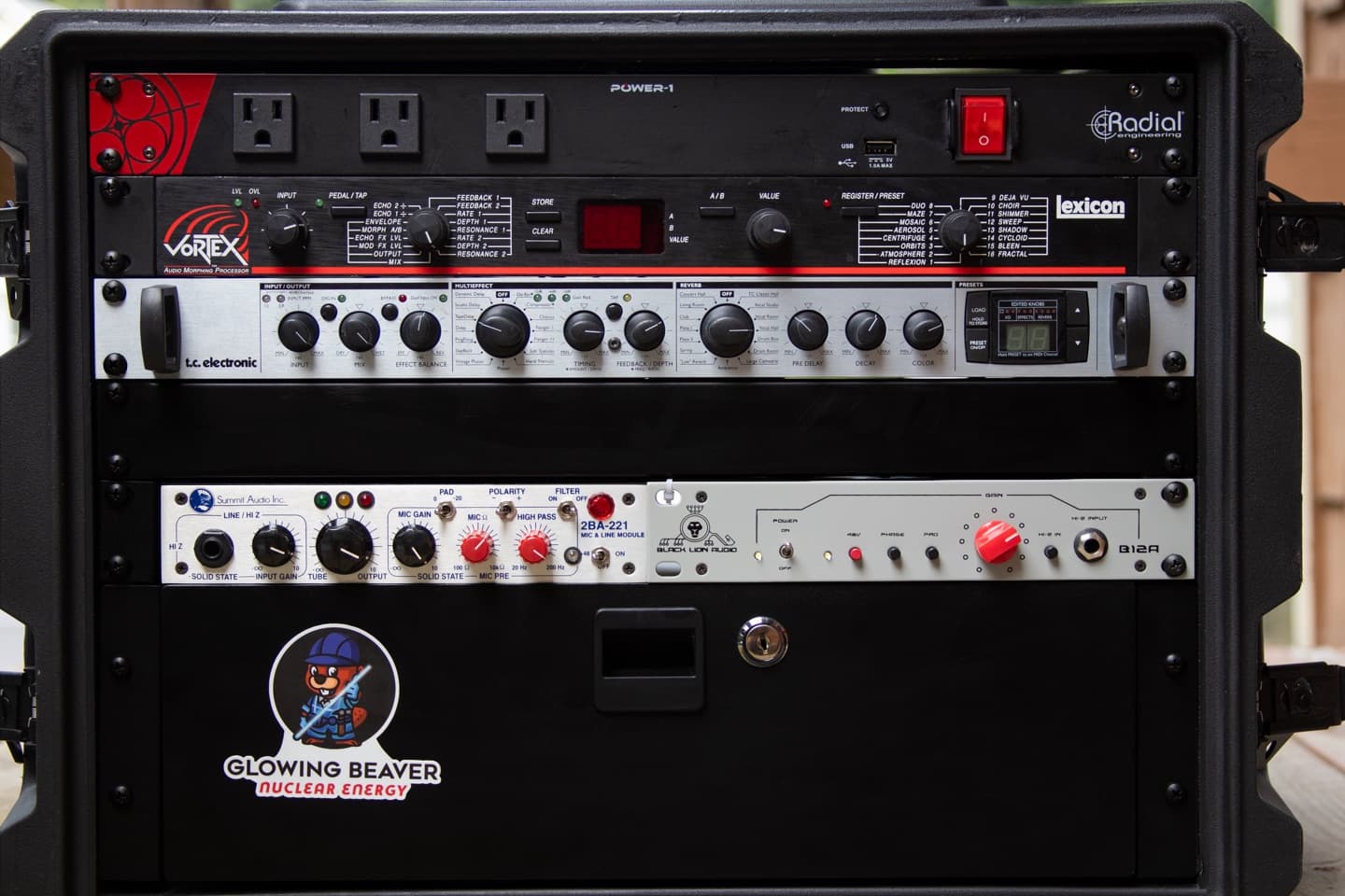 Rack-mounted Audio Equipment