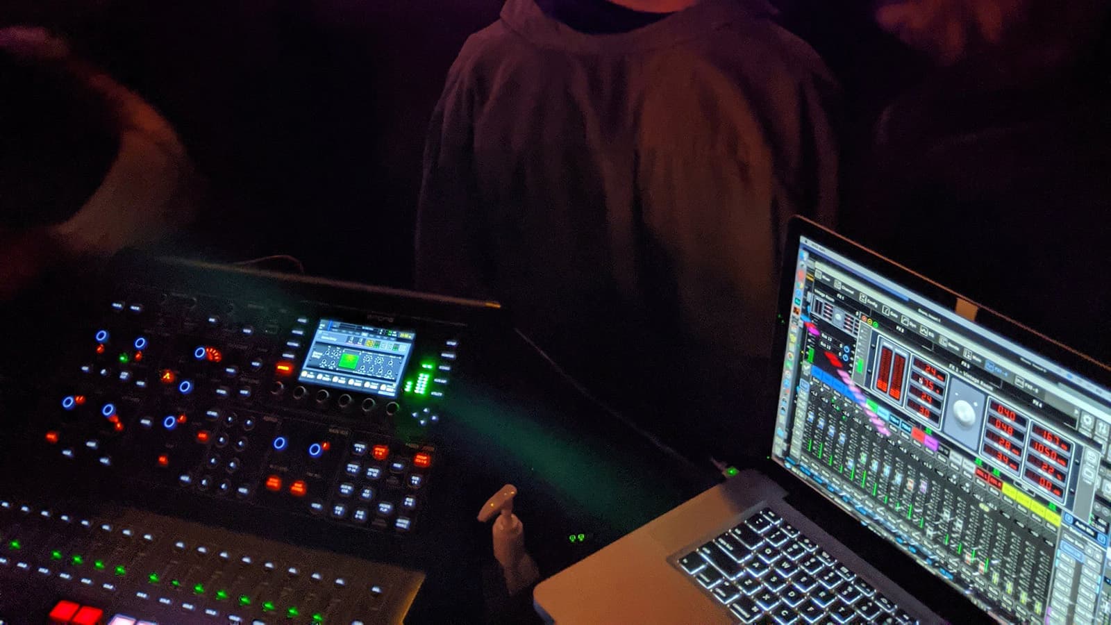 Live sound setup 1